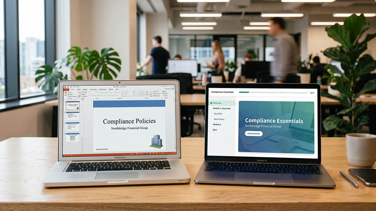 Converting a PowerPoint into a SCORM-compliant eLearning course — Express eLearning